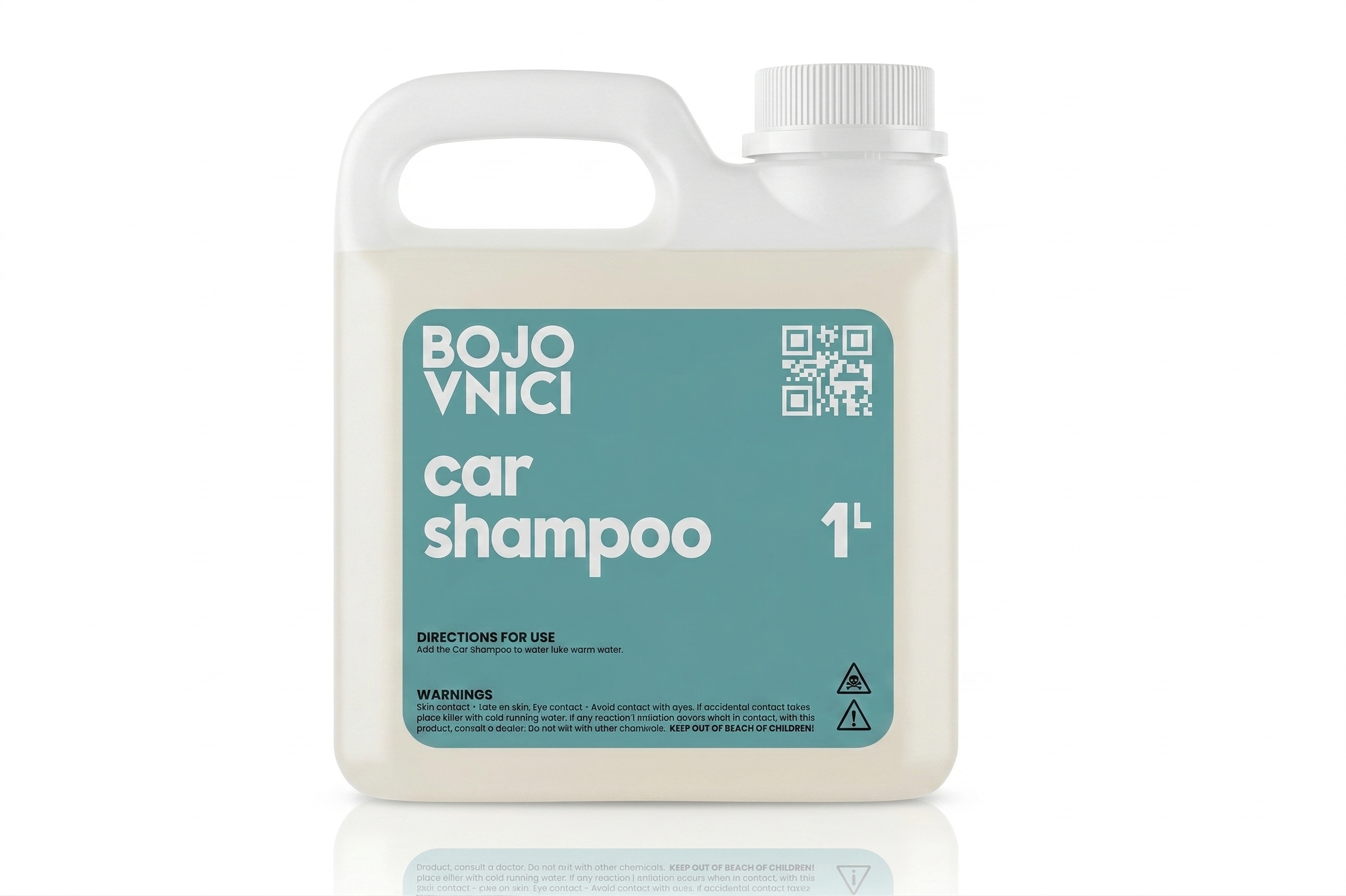 Bojovnici Car Shampoo 1L bottle — professional-grade car wash formula for a streak-free shine