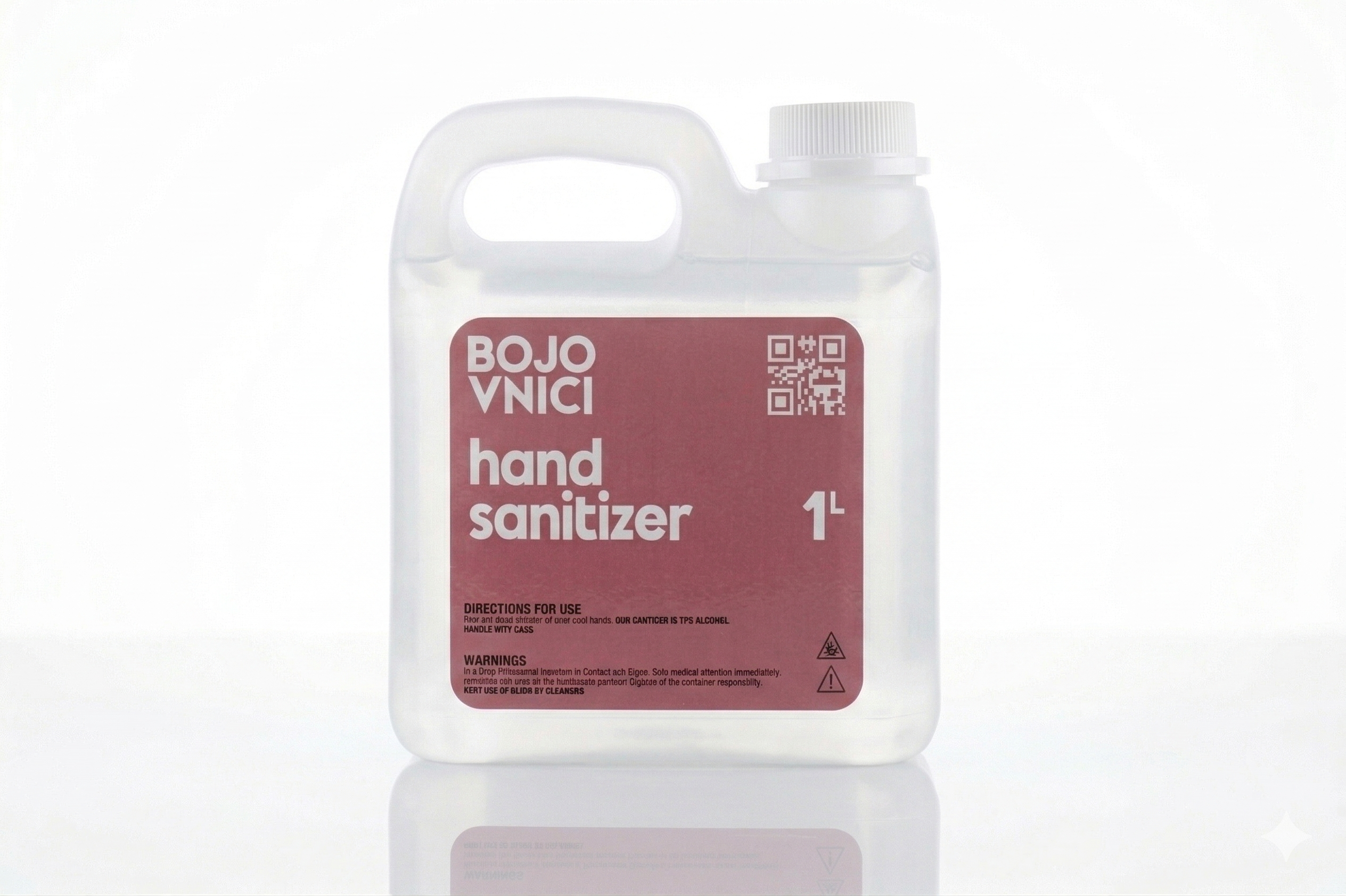 Bojovnici Hand Sanitizer Clear 1L bottle – clear liquid formula, alcohol-based hand sanitizer South Africa